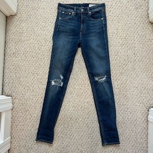 Rag & Bone High Rise Skinny Size 27